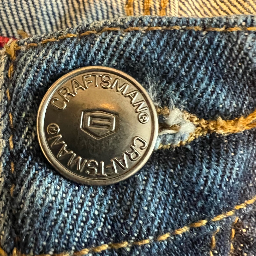 Men’s Craftsman Carpenter Utility Denim Jeans Size 44x30 - Picture 6 of 7